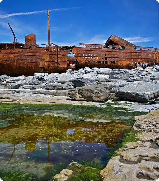 Inisheer (Inis Oírr), the smallest of the Aran Islands.