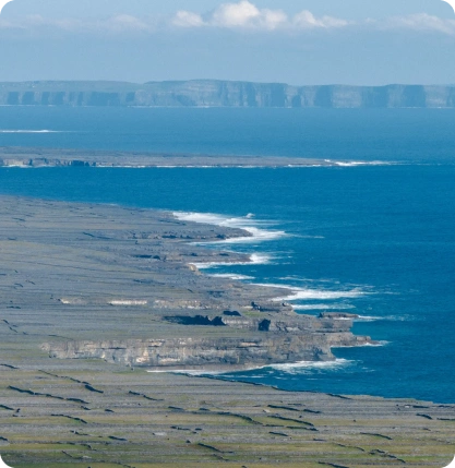 Stone-walled island fields